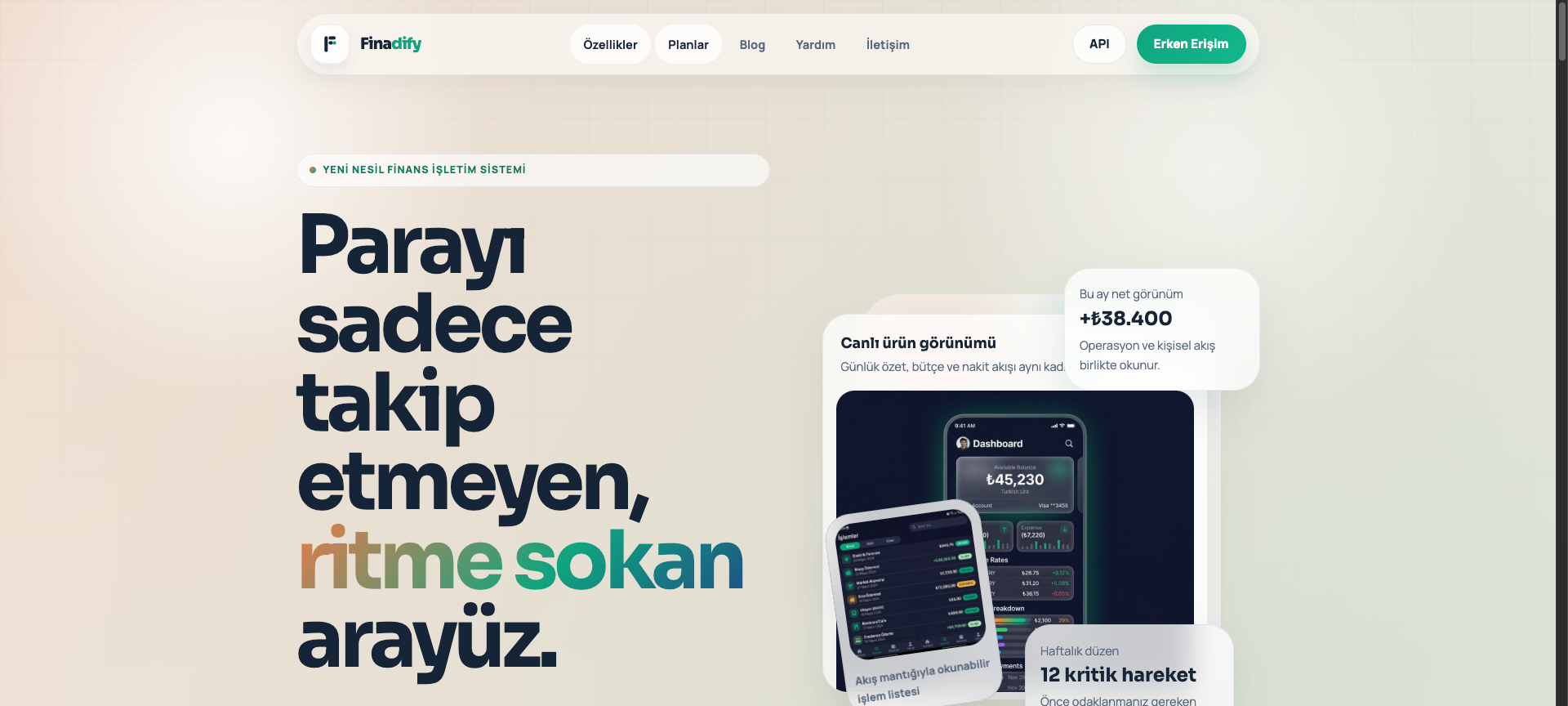 Finadify screenshot