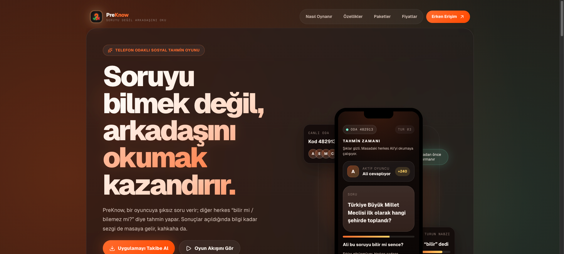PreKnow screenshot